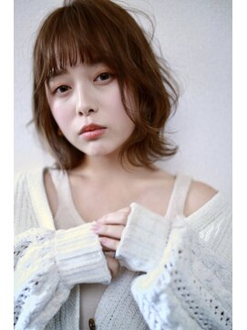 ラべリー 池袋(LOVELEY) ゆるふわフェミニンカール ヘアカラー 【池袋】