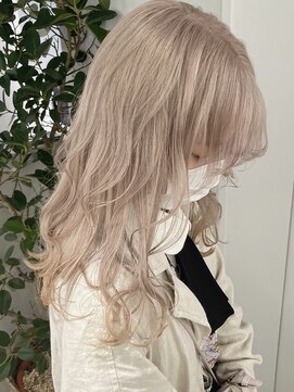 リンドトウキョウ(LINDO TOKYO) Y.Y55_ホワイトブロンドベージュ/ハイトーン/Wカラー