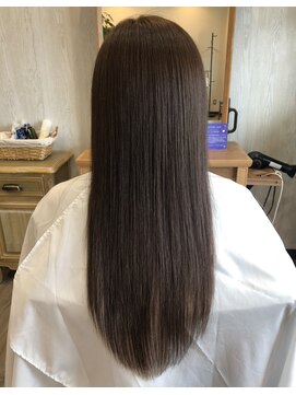 ヘアサロン ソレイユ(Hair salon SoLeiL) カラー同時OK【ノンアイロンイデアルストレートカラー＋カット】