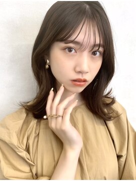 キートス(Kiitos) 【セミディ人気スタイル】ニュアンスカールセミディ