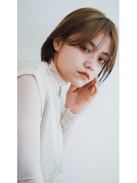 バサ 新所沢店(BASSA) bassa 新所沢　センター分けボブ　ショートボブ