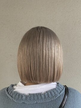 バルオン(BAR:ON) 【BAR:ON】ボブ×ブロンドヘア