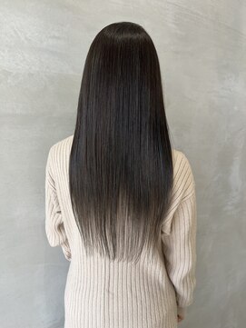 サムシング(Something.) ロングヘアの髪質改善ストレート