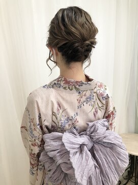 トリコ ショップアンドヘアサロン(tricot shop hair salon) ヘアセット×浴衣着付け♪yu