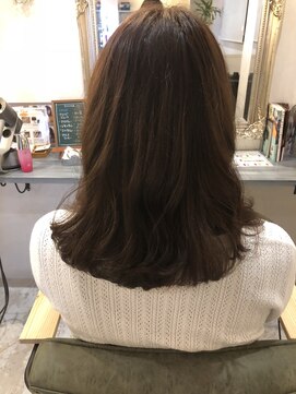ヘアブティック ハコ(hair boutique haco) [haco]ベージュ系ツヤミディ