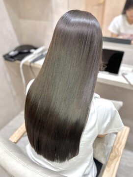 ジーナ 本八幡(Zina) 大人かわいい20代30代40代小顔ショコラベージュ　Zina本八幡