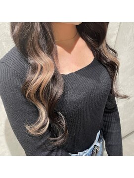 レヴェリー(REVERIE) #プルエクステ#インナーエクステ#イヤリングカラー