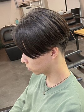 グッドタイムエフティフィフス 横浜西口(GoodTimes ft.fifth) センターパートニュアンスパーマ韓国センター分けコンマヘア横浜