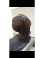 ヴィヴァーチェ 摂津本山(Vivace+) 大人のウルフエアースタイル。ちょっと巻いてみました!