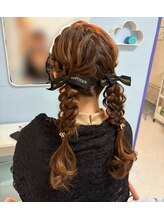 カリーノ(carino) 編み込みツイン