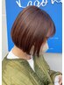 カラー＆カット＆4ステップトリートメント《なめらか》