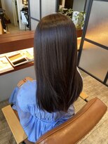 マーリャヘアー(mallia hair)&nbsp;レイヤースタイルレイヤーカットロングレイヤー小顔スタイル