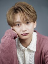 オーシャントーキョー 渋谷(OCEAN TOKYO)&nbsp;シースルーマッシュセンターパートツーブロック刈り上げ韓国ヘア