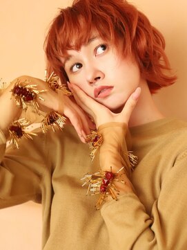 バーノン(VERNON) FLORAL ORANGE【VERNON】058-262-3611