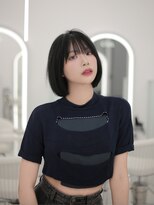 コア 表参道(COA) ボブヘア/レイヤーカット/ウェットヘア/オリーブベージュ/表参道