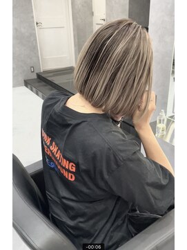 シーエスメイド バイ シャチュー 大須店(CS made by SHACHU) 大人バレイヤージュ/ハイライト/ベージュ/外国人風