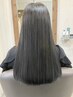 【髪質改善】カット+髪質改善ストレート+炭酸ヘッドスパ ￥17050～