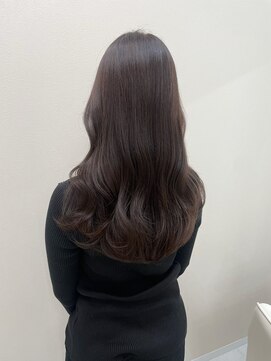 エトレ(ETRE) ロングヘア×艶ブラウンカラー