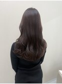 ロングヘア×艶ブラウンカラー