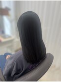 暗髪カラー×トリートメント