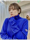 レイヤーショート アッシュブラウン