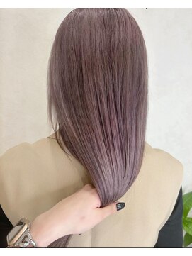 ミニョン(mignon) 韓国/ダブルカラー/ブリーチ/ピンク/学割U24/新越谷/南越谷/草加