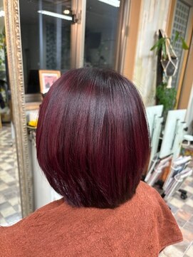 ヴィーヴ(vive) 白髪ぼかしカラー