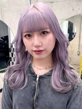 リル ラウム 原宿(LiL Raum) ホワイトラベンダーカラー