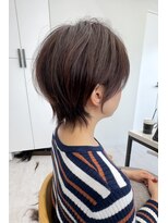 ビューナゴヤ 名駅(VIEW NAGOYA)&nbsp;丸顔/ミニウルフ/チェリーブラウン/ショートボブ