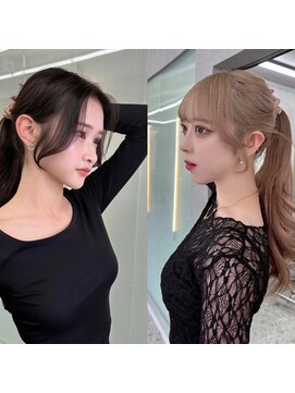 ボタン ハカタ(VOTAN hakata) センターパート/前髪薄め/福岡美容室