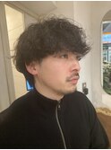 キングヌー常田さん風マッシュパーマメンズカットメンズ髪型