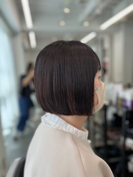 コレクティブワーク 表参道 渋谷(COLLECTIVE WORK) 前下がり髪質改善ボブ縮毛矯正レイヤー20代30代40代[表参道]