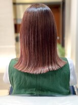 ザビー(THE B)&nbsp;本八幡×暖色カラー×外ハネ×アディクシーカラー