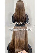 セレスト 福岡天神店(CELESTE)&nbsp;＊レイヤーカット×アッシュベージュ×次世代酸熱トリートメント