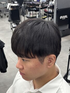 オーバル バイ アピッシュ(OVARL by apish) パーマ落とし/ラウンドマッシュ/ナチュラルヘア