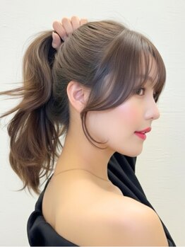 大人気の韓国風顔まわりレイヤーカットで、トレンド感と小顔効果を同時に叶える*[清澄白河/髪質改善]