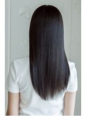 黒髪ロング