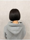 ダークグレージュ×ミニボブ【渡辺俊弥】梅田