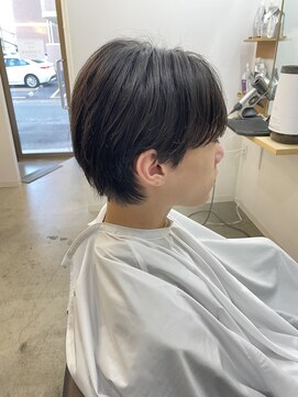 コムドットやまと/コムドット/ウルフ/襟足/センターパート