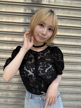 ロッコサード(ROCCO 3rd) ブロンド外ハネBOB【工藤風太】