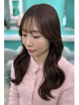 ビービー(BeB)&nbsp;【新垣】シースルーバング×髪質改善ワンホンヘア