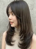 カバーヘア ブリス 戸田公園西口店(COVER HAIR bliss) シャギーカット小顔ワンホンレイヤーロングA10戸田公園20代30代