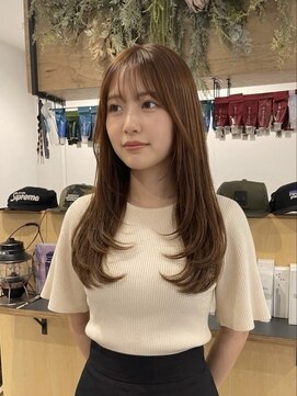 チオ(Chio) 【富山】レイヤーカットで作る大人可愛いセミロング