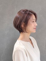 ラベルムバイエーケー(La Belleme by AK)&nbsp;白髪ぼかし×艶ピンクボブ