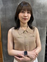 グリーン 表参道(green)&nbsp;レイヤーカット/オリーブベージュカラー
