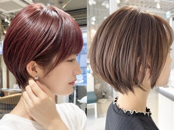 ホワイトストーン WHITE STONEの写真/【南熊本駅】ショートやボブスタイルに定評あり！≪WHITE STONE.≫の"小顔カット"で理想の仕上がりに―。
