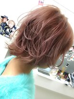 ラ キング(LA KING) 【ＬＡ　Ｋｉｎｇ】ｓｈｏｒｔ　ｈａｉｒ　ｐｉｎｋ