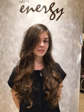 ヘアーズエナジー 守口店(HAIRS energy) 巻き髪ロング