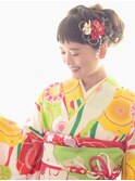 成人式の振袖着付け ご予約はお電話のみ