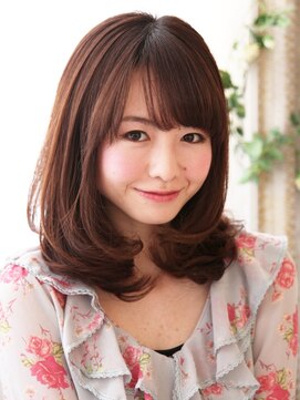 と和×美髪クリニック 巣鴨店 セミディ☆グロスブラウンナチュラルワンカール　巣鴨店